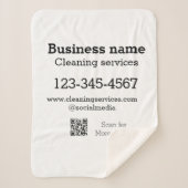 Reinigingsdiensten toevoegen het e-mailadres van d sherpa deken (Voorkant)