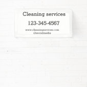 Reinigingsdiensten toevoegen het e-mailadres van d spandoek (Insitu)