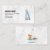 Reinigingsdiensten Visitekaartje (Voorkant / Achterkant)