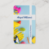 Reinigingsdiensten Visitekaartje (Voorkant)