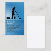 Reinigingsdiensten Visitekaartje Stofzuiger (Voorkant / Achterkant)