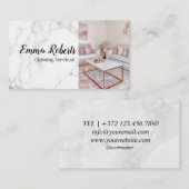 Reinigingsdiensten | Visitekaartje voor Maid Servi (Voorkant / Achterkant)