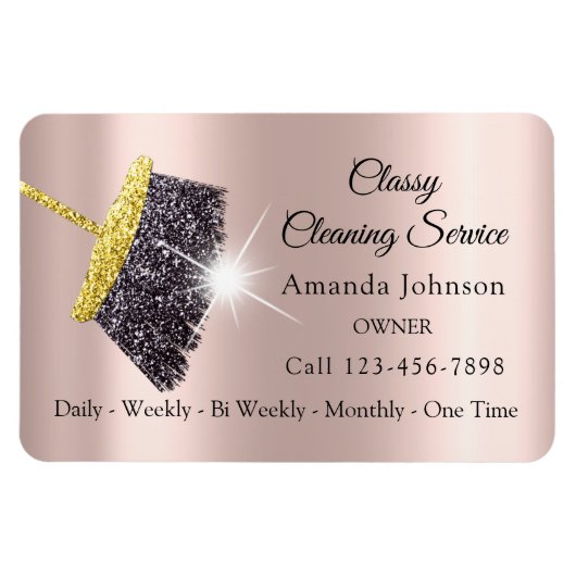 Reinigingsdiensten voor automagneet Maid House Kee Magneet (Horizontaal)