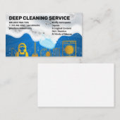 Reinigingsdiensten | Zeep Sud | Schoonmaakmiddelen Visitekaartje (Voorkant / Achterkant)