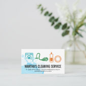 Reinigingsdiensten | Zeep Visitekaartje (Staand voorkant)