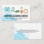 Reinigingsdiensten | Zeep Visitekaartje (Voorkant / Achterkant)