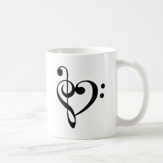Reinigingshart Treble Clef Base Koffiemok