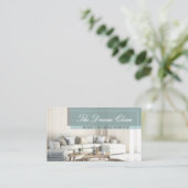 Reinigingshuis - schoonmaakservice Modern Visitekaartje (Staand voorkant)