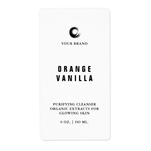 Reinigingsmiddel Big Pump Bottle Label (Voorkant)