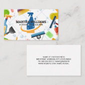 Reinigingsnevel | Tile Soap Bubbles en tools Visitekaartje (Voorkant / Achterkant)