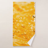 Reinigingsoppervlak waterrimpelvloeistof badhanddoek (Badhanddoek)