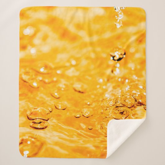 Reinigingsoppervlak waterrimpelvloeistof sherpa deken (Voorkant)