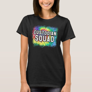 Reinigingspersoneel Custodian Squad Crew Appreciat T-shirt