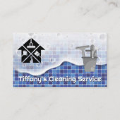 Reinigingsproducten | zeep | Home Services Visitekaartje (Voorkant)