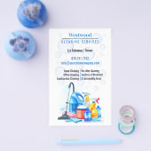 Reinigingsservice Flyer (Enkel)