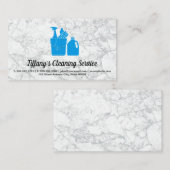 Reinigingsservice | Gereedschappen voor reinigen Visitekaartje (Voorkant / Achterkant)