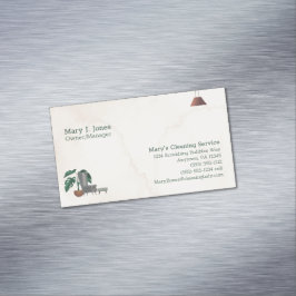  reinigingsservice Home Eight Line Magnetisch Visitekaartje