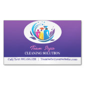 Reinigingsservice Magnetisch Visitekaartje (Voorkant)