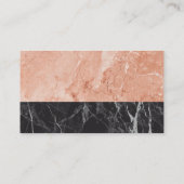 Reinigingsservice | Maid Marmer Color Block Visitekaartje (Achterkant)