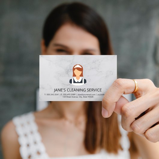 Reinigingsservice | Meid Service Visitekaartje