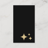 Reinigingsservice met behulp van Retro Gold Vacuum Contactkaartje (Achterkant)