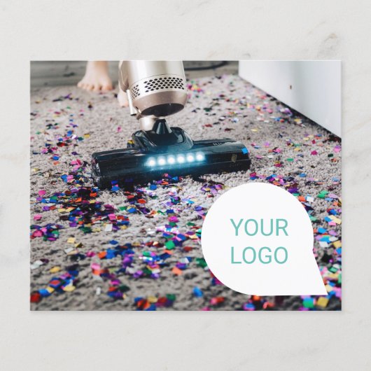 Reinigingsservice Modern Simple Brochure Flyer (Voorkant)