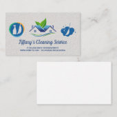 Reinigingsservice | Reinigingsproducten Visitekaartje (Voorkant / Achterkant)