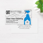 Reinigingsservice | Spuitfles | Zeep en Tegel Visitekaartje (Bureau)