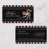 Reinigingsservice Visitekaartje (Voorkant / Achterkant)