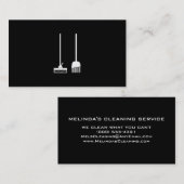 Reinigingsservice Visitekaartje (Voorkant / Achterkant)
