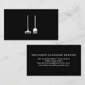 Reinigingsservice Visitekaartje (Voorkant / Achterkant)