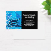 Reinigingsservice voor was op auto's | Bubbles Visitekaartje (Bureau)