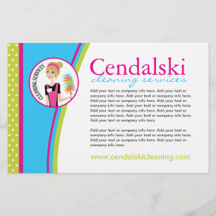 Reinigingsservicelager Flyer