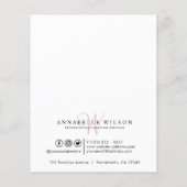 Reinigingsservices Moderne foto Flyer (Achterkant)