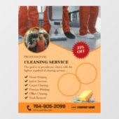 Reinigingsservices Ramensticker Raamsticker (Vel)