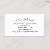 Reinigingsservices voor het verwijderen van peach- visitekaartje (Achterkant)