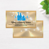 Reinigingstoestellen | Sparkle | Goud metaal Visitekaartje (Bureau)