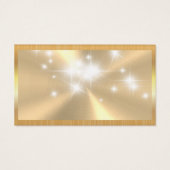Reinigingstoestellen | Sparkle | Goud metaal Visitekaartje (Achterkant)