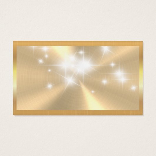 Reinigingstoestellen | Sparkle | Goud metaal Visitekaartje (Achterkant)