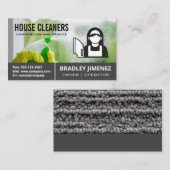 reinigingsvenster | Maid Logo Visitekaartje (Voorkant / Achterkant)