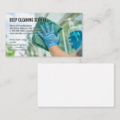 reinigingsvenster visitekaartje (Voorkant / Achterkant)