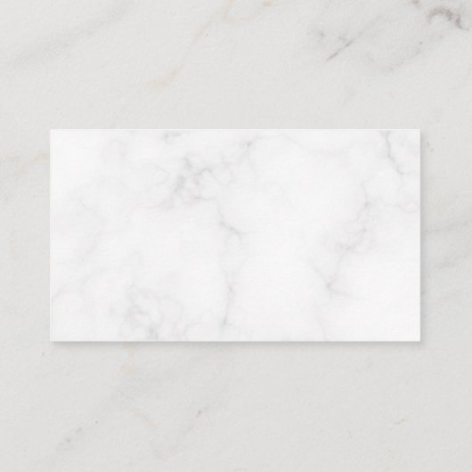 Reinigingswerker met schonere benodigdheden visitekaartje (Achterkant)