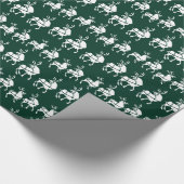 Reinnerlijk kerstpapier voor het oppakken van vell cadeaupapier (Hoek)