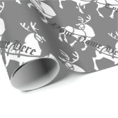 Reinnerlijk wrapppapier, aangepast kerstpapier cadeaupapier (Rol Hoek)