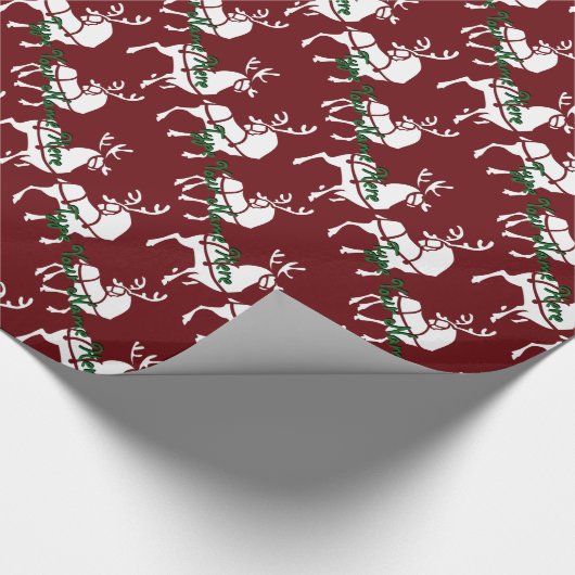 Reinnerlijk wrapppapier, aangepast kerstpapier cadeaupapier (Hoek)