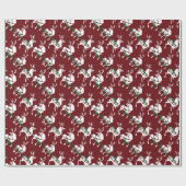 Reinnerlijk wrapppapier, aangepast kerstpapier cadeaupapier (Vlak)