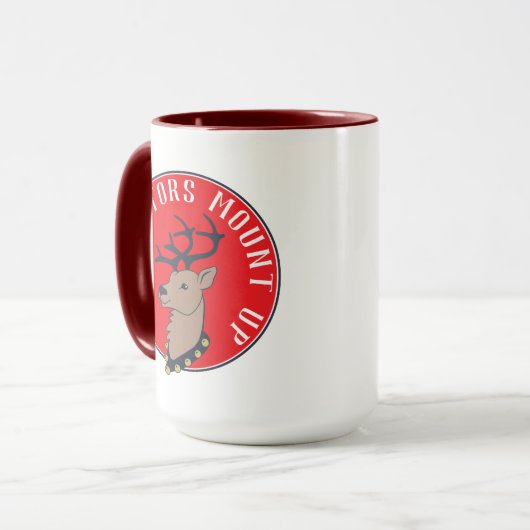 Reinnerlijke kerstMok monteren Mok (Voorkant links)