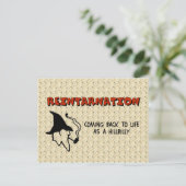 Reintarnatie Briefkaart (Staand voorkant)