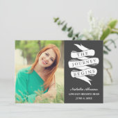 Reis | Aangepaste uitnodiging voor kleurencursusse (Staand voorkant)