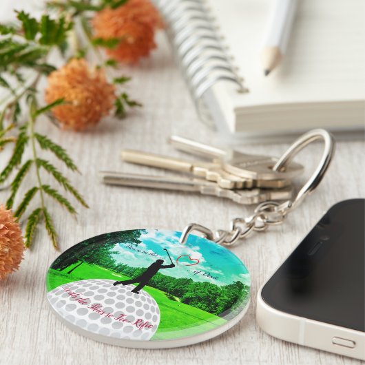 Reis Alabama Golfers Sleutelhanger (Voorkant Rechts)
